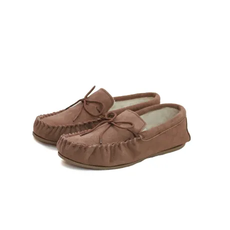 Eastern Counties Leather - Unisex Wool-blend Hard Sole Moccasins
