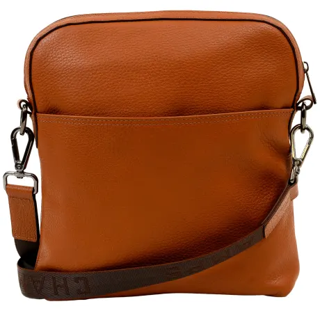 CHAMPS Onyx Collection Leather Crossbody Bag