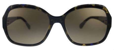 Kate Spade - Amberlynn Square Plastic Sunglasses With Brown Polarized Lens