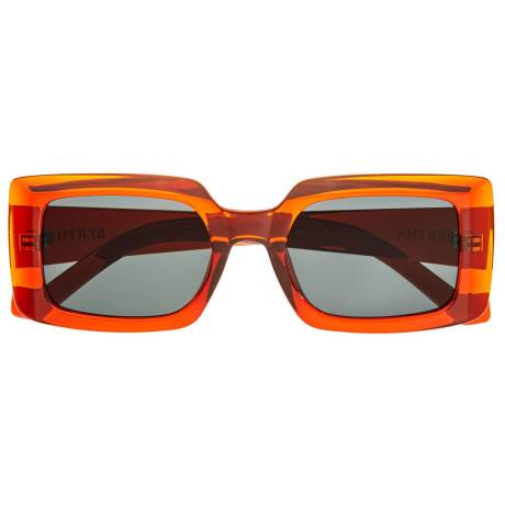 Bertha - Miranda Polarized Sunglasses - Orange/Black