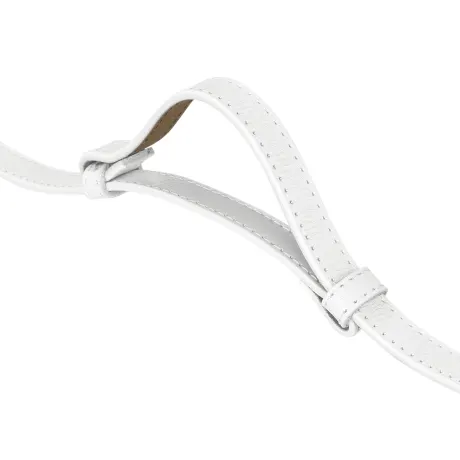 Allegra K- Retro Skinny Interlock Buckle Thin Waist Belt