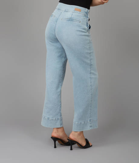 Lola Jeans COLETTE-CM High Rise Wide Leg Jeans