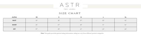 ASTR - Yesenia Abstract Print Long Sleeve Top