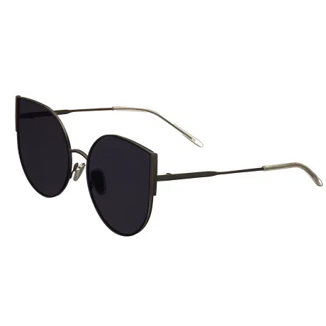 Bertha - Logan Polarized Sunglasses - Rose Gold/Grey
