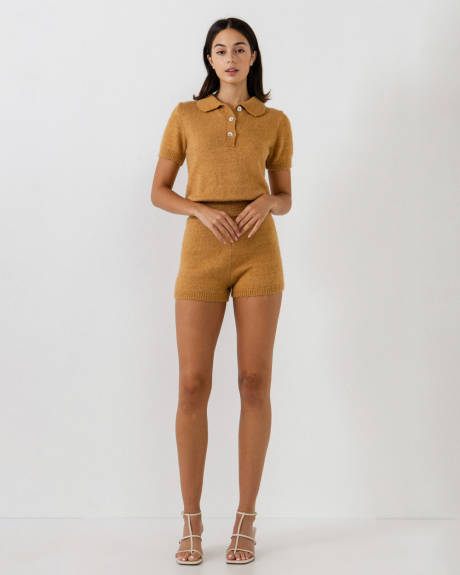 English Factory- Knitted Romper