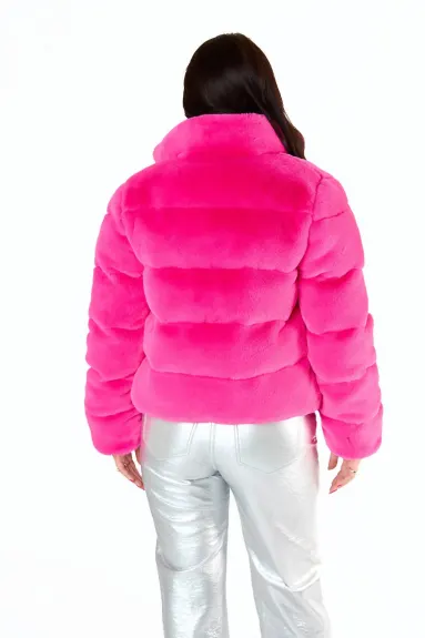 BUDDYLOVE Noella Faux Fur Jacket