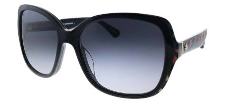 Kate Spade - Karalyn/S Square Plastic Sunglasses With Grey Gradient Lens
