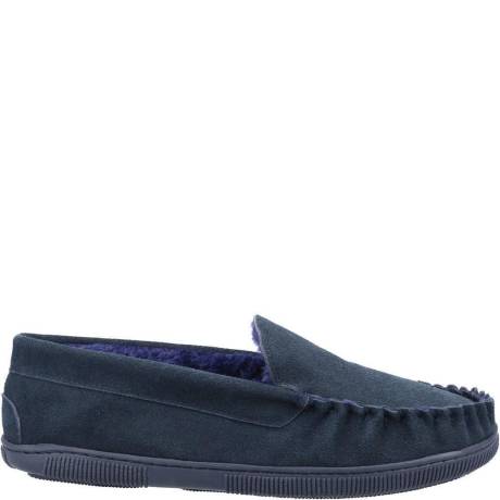 Cotswold - Mens Sodbury Suede Moccasin Slippers