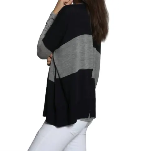 Wide Chic Vee Poncho