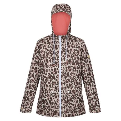 Regatta - Womens/Ladies Bayletta Leopard Print Waterproof Jacket