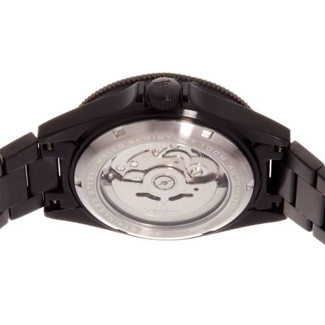 Heritor Automatic - Calder Bracelet Watch w/Date - Gold/Black