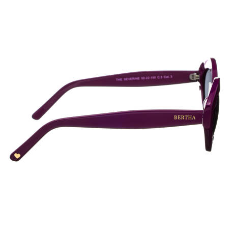 Bertha - Severine Handmade in Italy Sunglasses - Pink