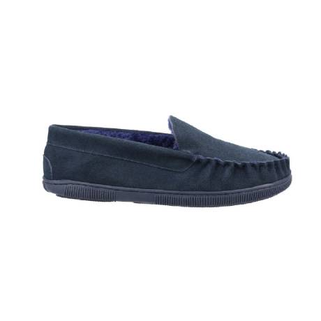Cotswold - Mens Tresham Leather Moccasin Slippers
