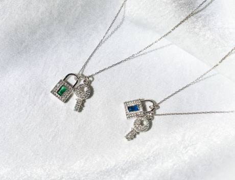 Jewels By Sunaina - AYLIN Lock Necklace