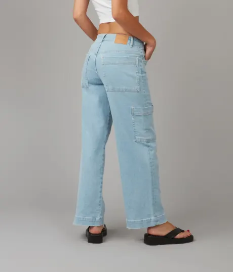 Lola Jeans PHEONIX-CS Mid Rise Cargo Jeans