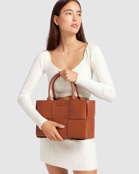 Belle & Bloom Long Way Home Woven Tote