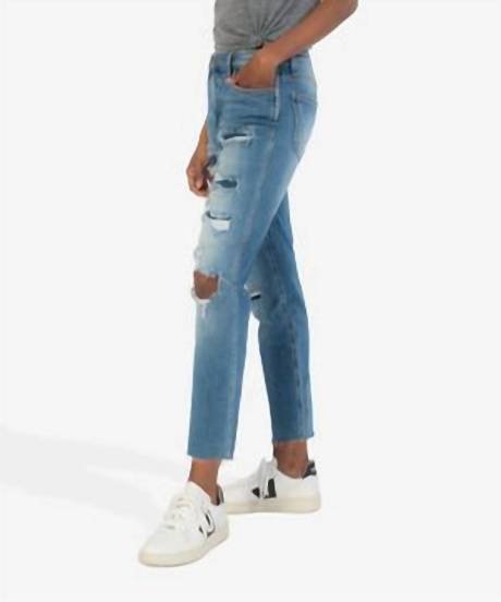 KUT FROM THE KLOTH - Rachael High Rise Fab Ab Mom Jean