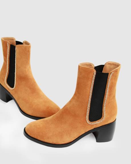 Belle & Bloom Remember Tonight Suede Chelsea Boot