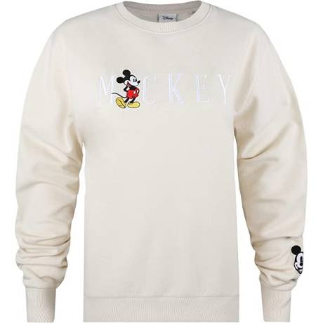 Disney - Womens/Ladies Mickey Mouse Embroidered Sweatshirt