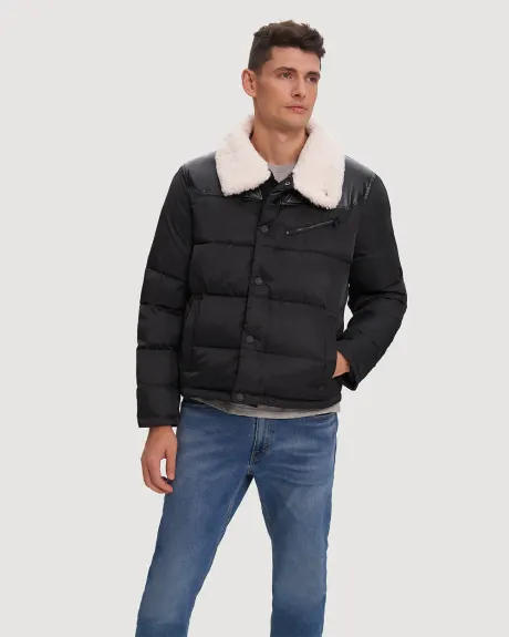 Noize - Vroni Short Quilted Puffer