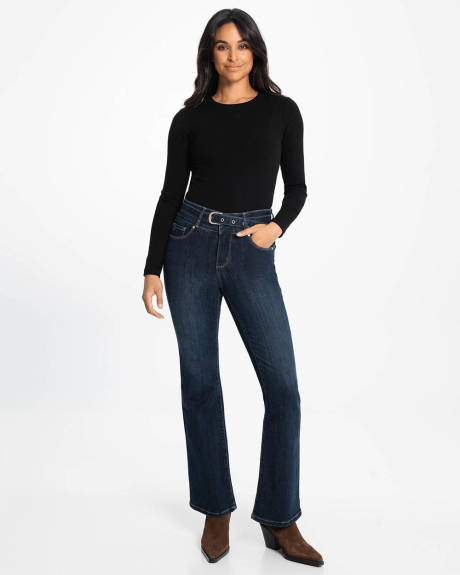 LOIS - Erika Flare Jeans with Belt