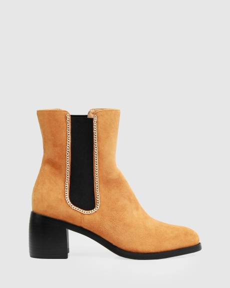 Belle & Bloom Remember Tonight Suede Chelsea Boot