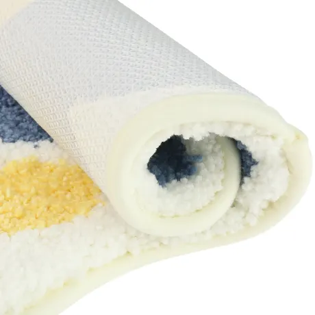 PiccoCasa- Soft Non Slip Mat Quick Dry Microfiber Washable Bath Rugs 16" x 24"