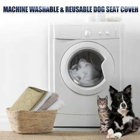 Unique Bargains- Reuse Car Nonslip Pet Seat Cover 50x35cm
