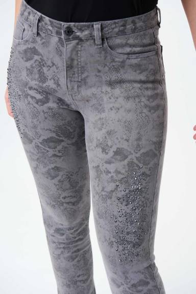 Joseph Ribkoff - Printed Embellished Jeans