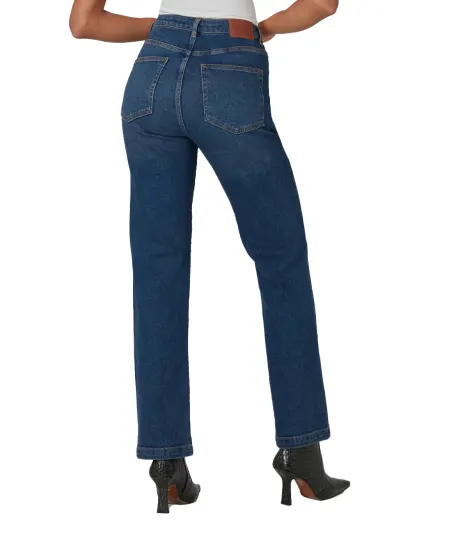 Lola Jeans DENVER-RCB2 High Rise Straight Jeans