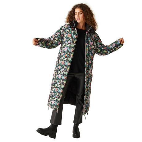 Regatta - Womens/Ladies Christian Lacroix Milhaud Floral Longline Padded Jacket