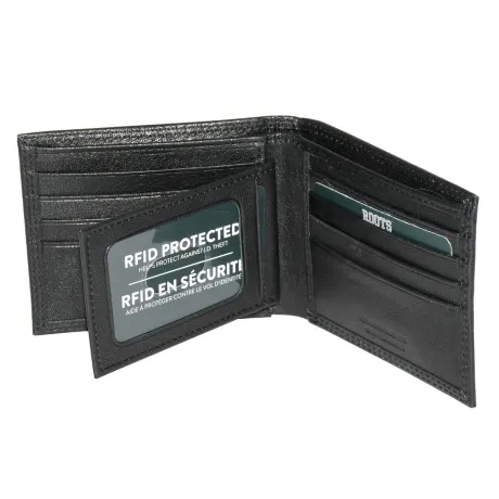 Roots Men's Leather Slim Wallet
