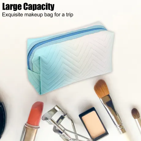 Unique Bargains- Gradient Color Travel Toiletry Makeup Bag