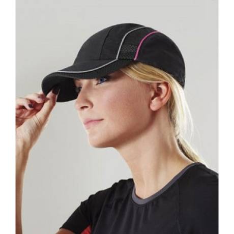 Beechfield - Coolmax® Flow Mesh Baseball Cap / Headwear (Pack of 2)