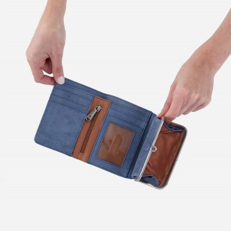 HOBO - Women's Robin Compact Wallet-Buffed Leather