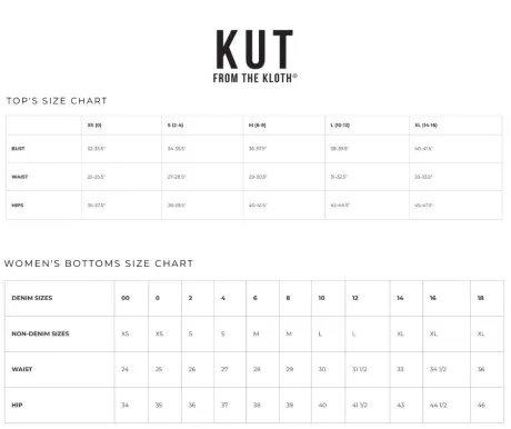 KUT FROM THE KLOTH - Reese High Rise Fab Raw Hem