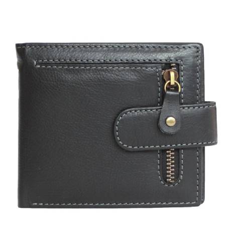 Eastern Counties Leather - - Portefeuille double avec Zip