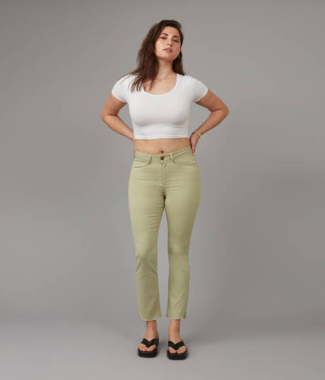 Lola Jeans KATE-SAGE High Rise Slim Jeans