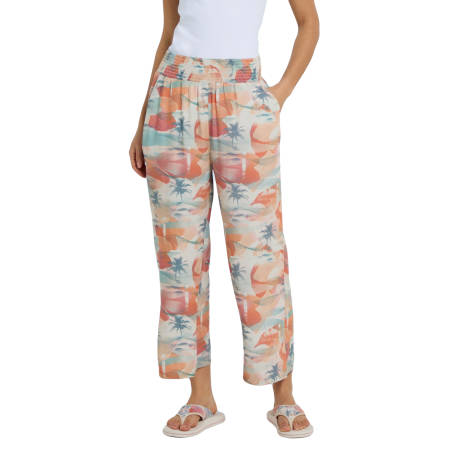Animal - Womens/Ladies Tassia Recycled Palm Tree Cropped Trousers