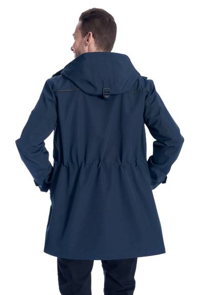 Alpine North Men's - BANKS | Raincoat - Weather Resistant Storm Jacket with Drawstring Hood
