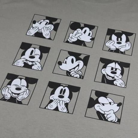 Disney - Womens/Ladies Mickey Mouse Faces T-Shirt