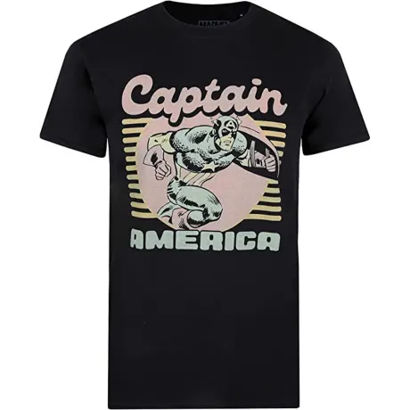Captain America - Mens 70´s T-Shirt