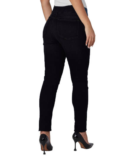 Lola Jeans ANNA-NBLK High Rise Skinny Pull-On Jeans