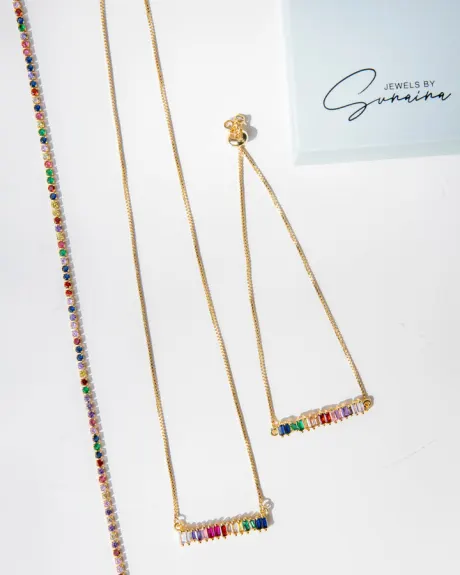 Jewels By Sunaina - LINDSEY Multi Color Choker