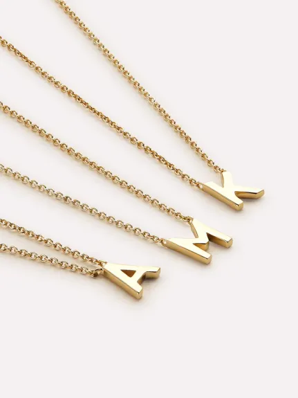 Ana Luisa - Gold Initial Necklace - Letter Necklace - B