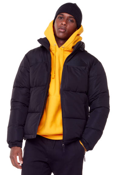 Alpine North Men's - TUKTUT | Vegan Down Insulated Recycled Retro Jacket - Water Repellent, Windproof, Warm Winter Coat with Stowable Hood