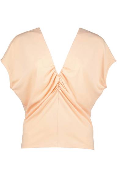 bishop + young - Women's Ruched Deep V Tee
