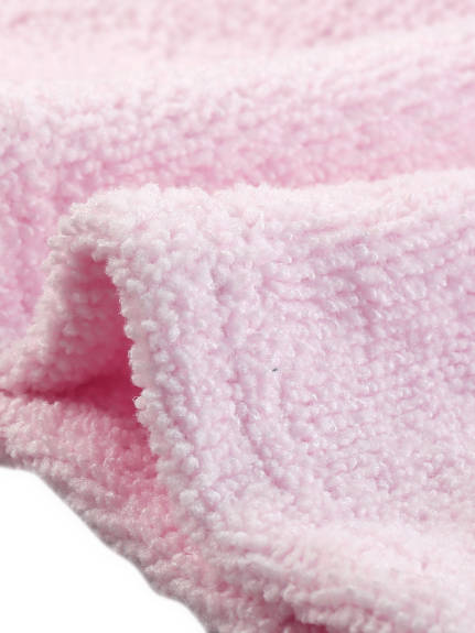 cheibear - Wrap Bathrobe Towels with Shower Cap