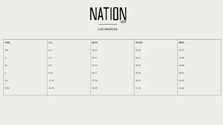 Nation LTD - Fabia Shirred Midi Dress