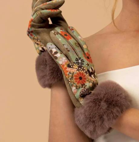 POWDER - Ber3 - Bernadette 70S Floral Kaleidoscope Gloves